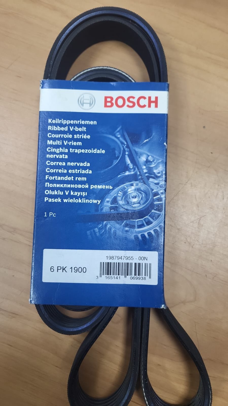 Bosch ремень поликлиновый 6PK1900