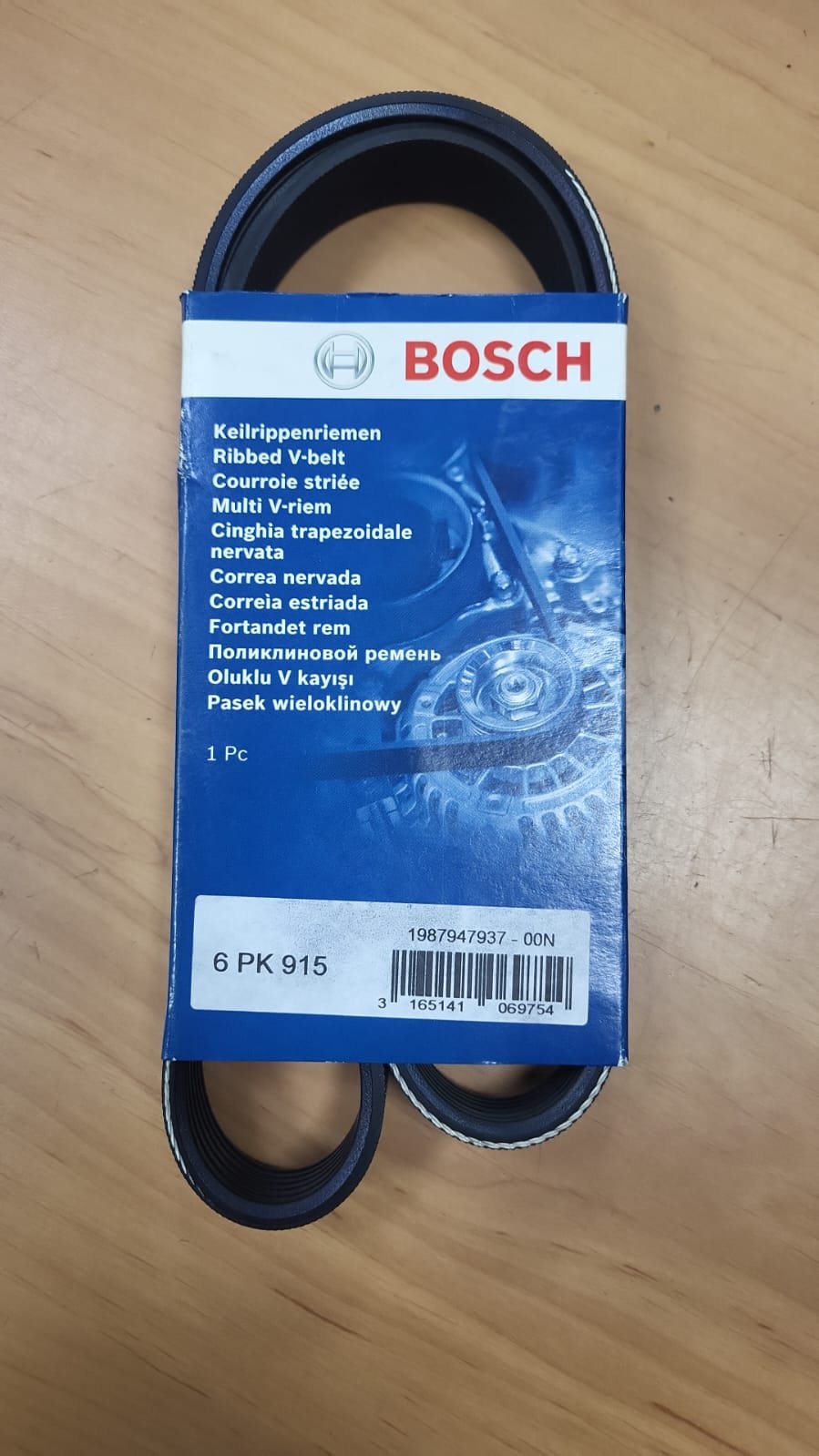 Bosch ремень поликлиновый 6PK915 1987947937