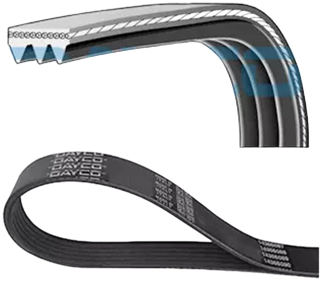 DAYCO ремень поликлиновый 3PK675