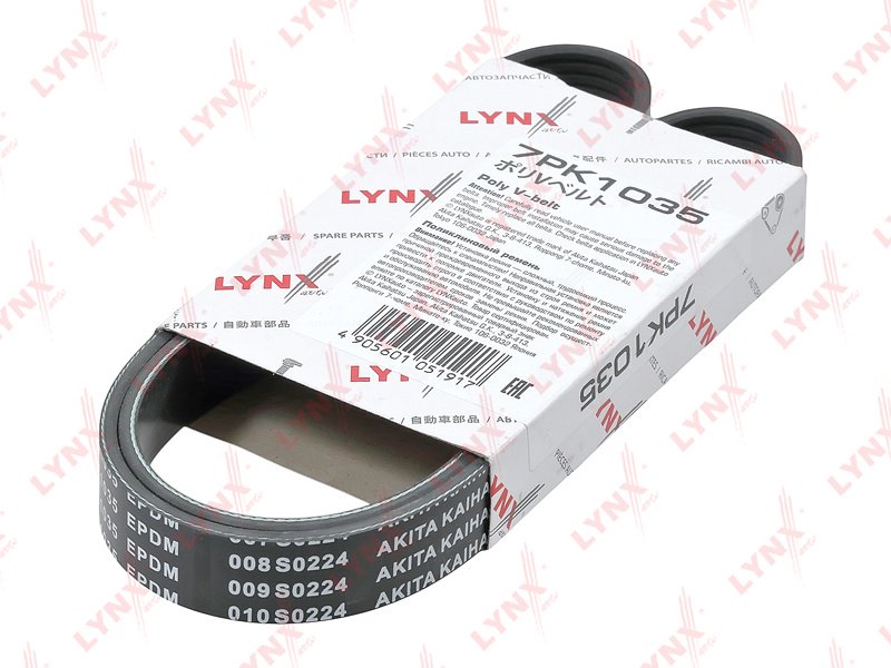 LYNXauto ремень поликлиновый 7PK1035