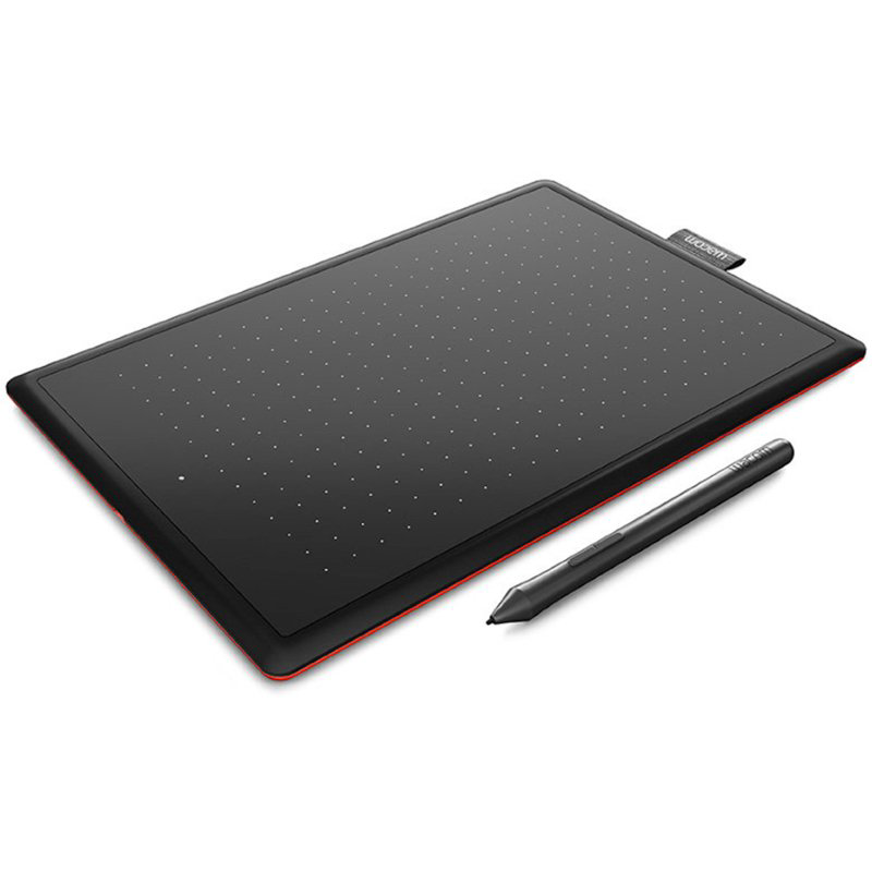 Графический планшет Wacom One Medium CTL-672-N черный