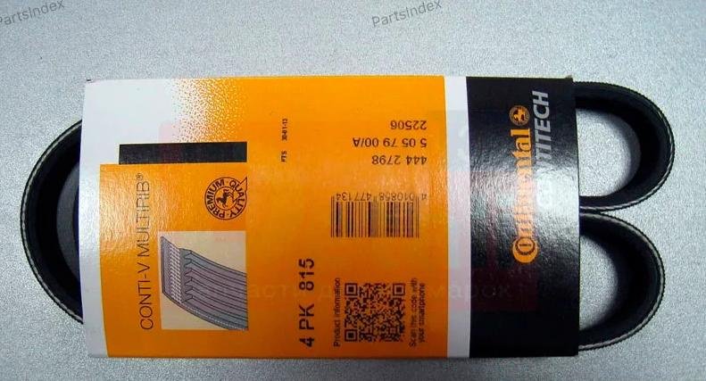 Contitech ремень поликлиновый 4PK815