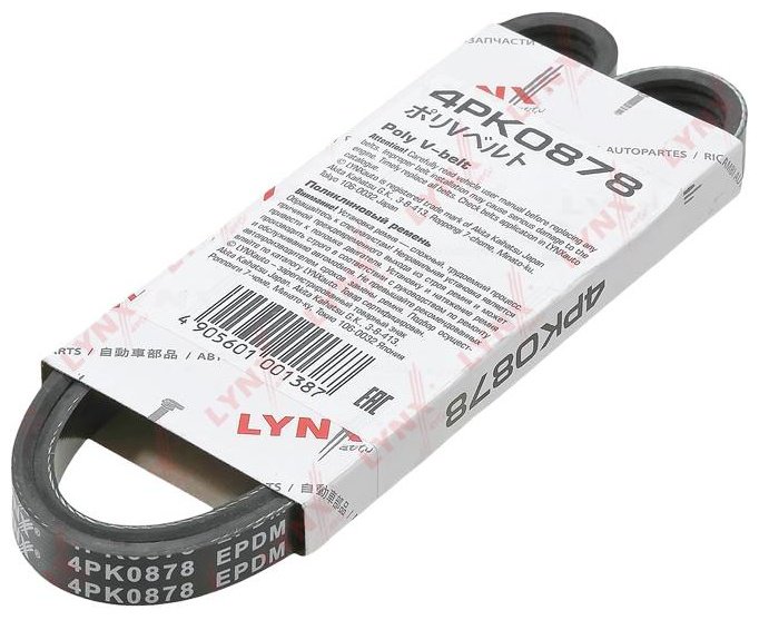 LYNXauto ремень поликлиновый 4PK 0878SP