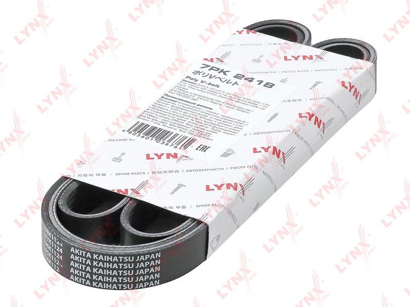LYNXauto ремень поликлиновый 7PK2418