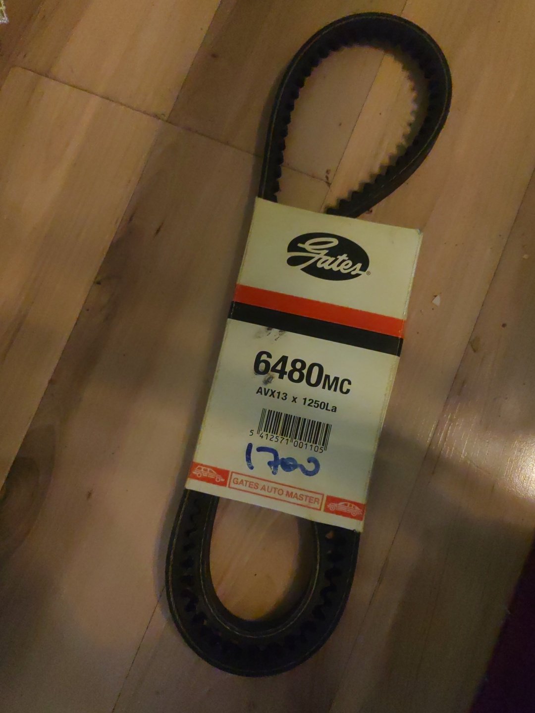 Gates ремень клиновый 6480mc