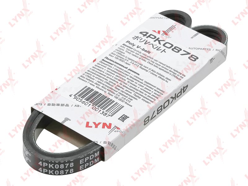 LYNXauto ремень поликлиновый 4PK0878SP