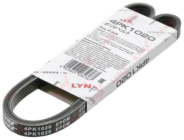 LYNXauto ремень поликлиновый 4PK1020