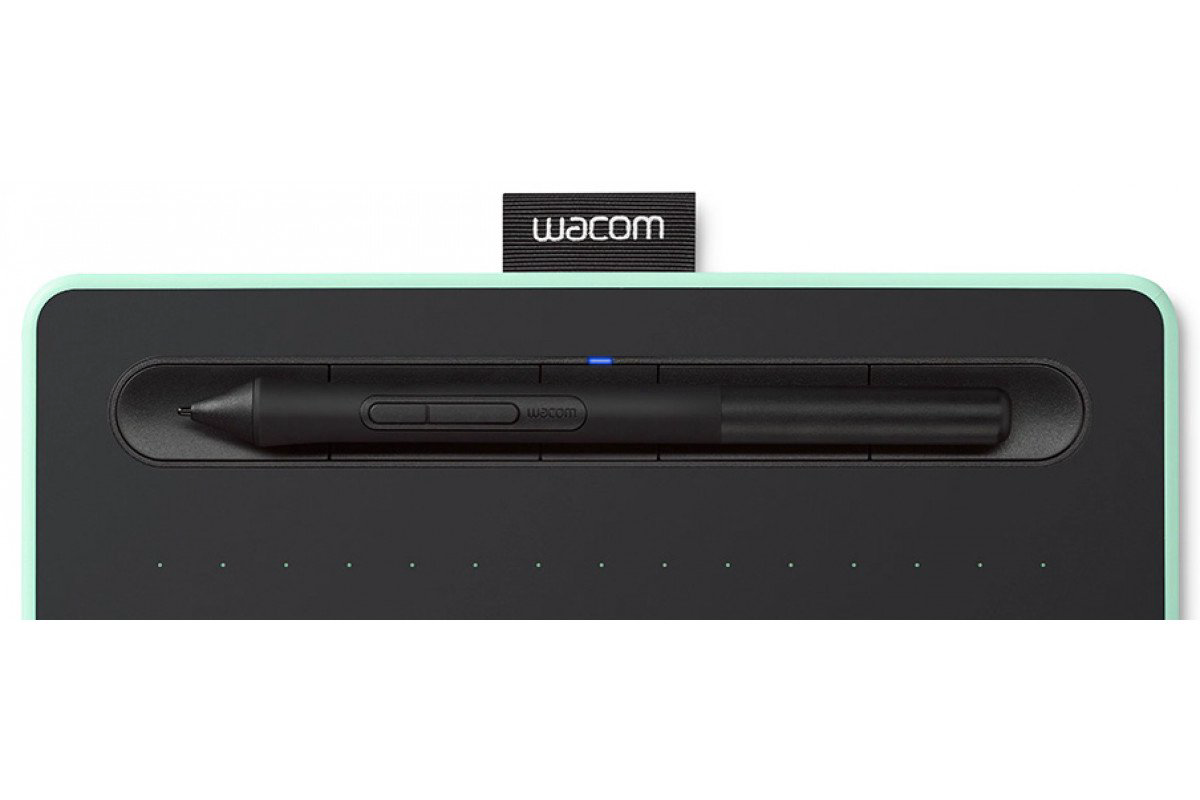 Графический планшет Wacom Intuos Medium Bluetooth CTL-6100WLE-N зеленый купить,NaN
