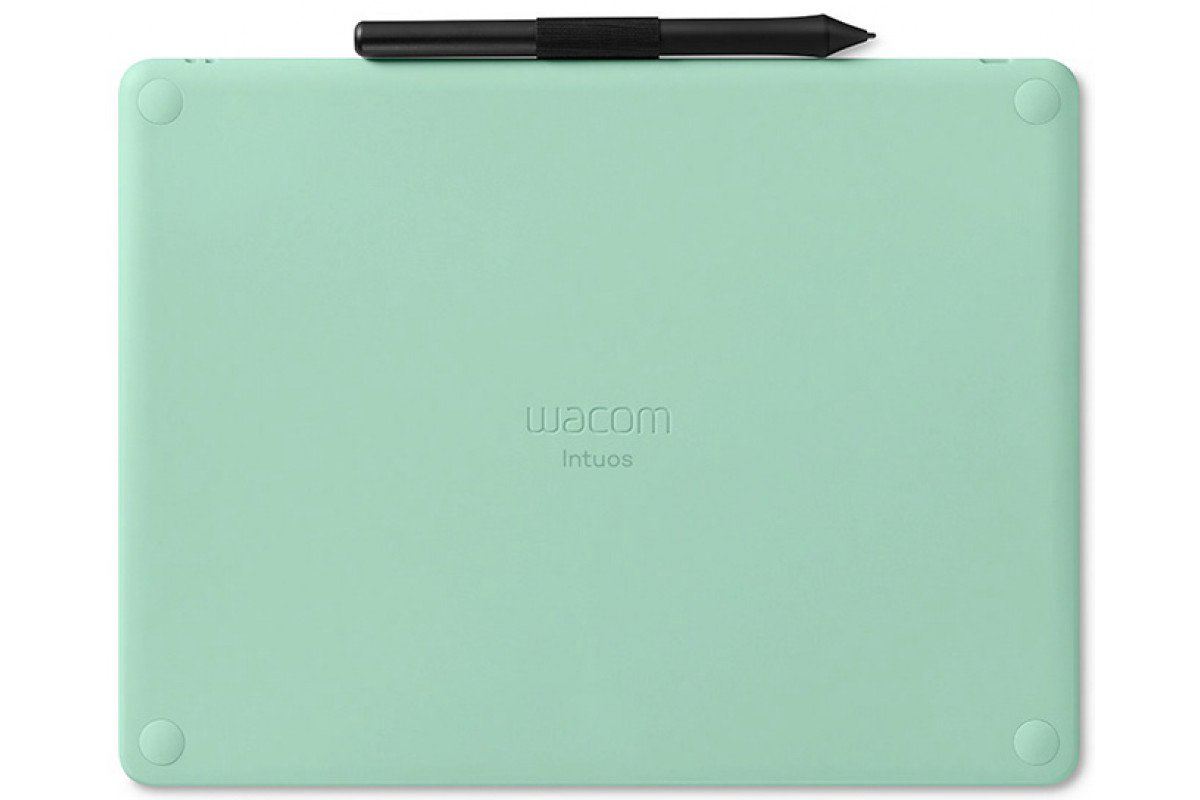 Графический планшет Wacom Intuos Medium Bluetooth CTL-6100WLE-N зеленый купить,NaN