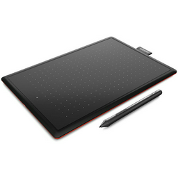 Графический планшет Wacom One Medium CTL-672-N черный