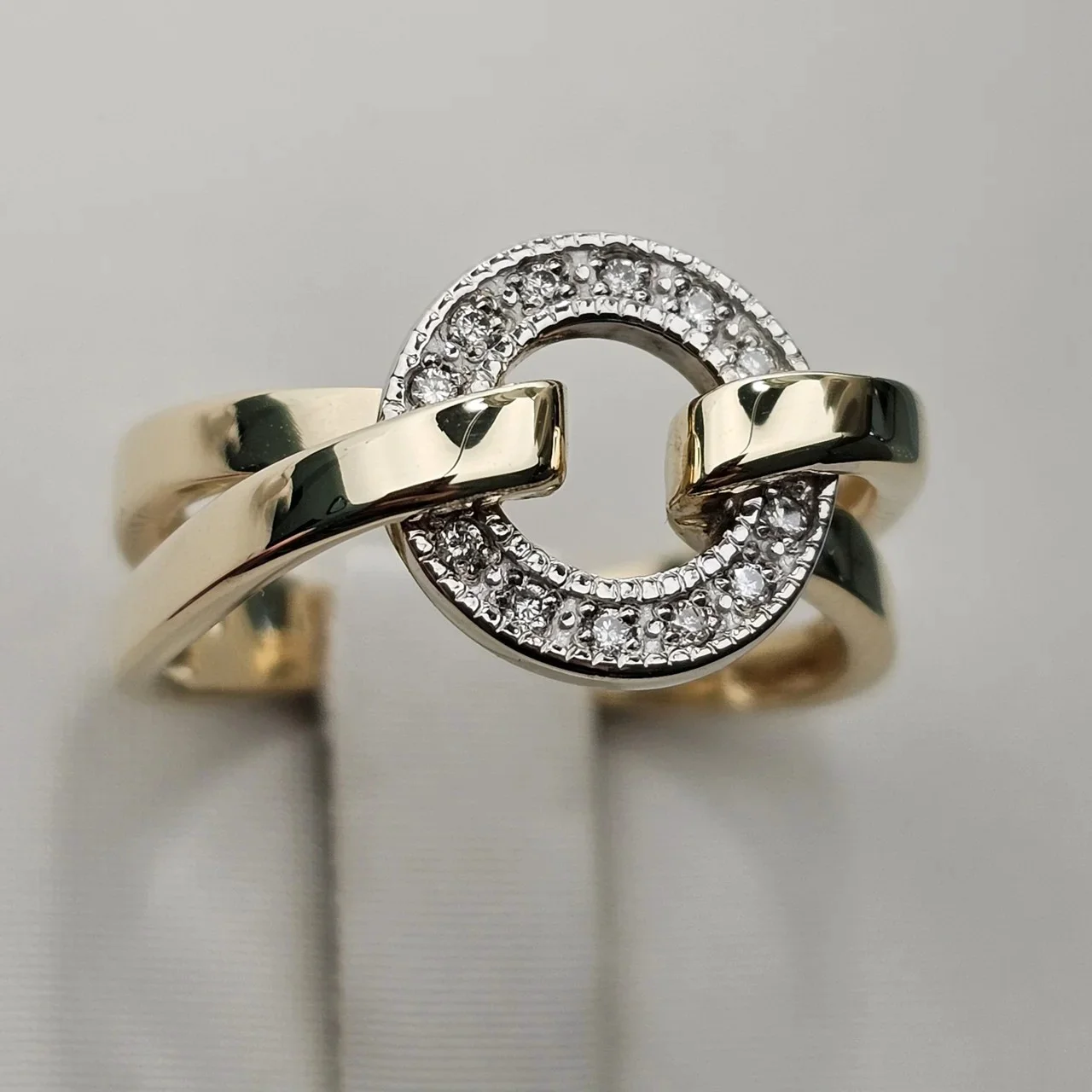 Кольцо Deimantas 112615831 17р 0,086ct. купить,NaN