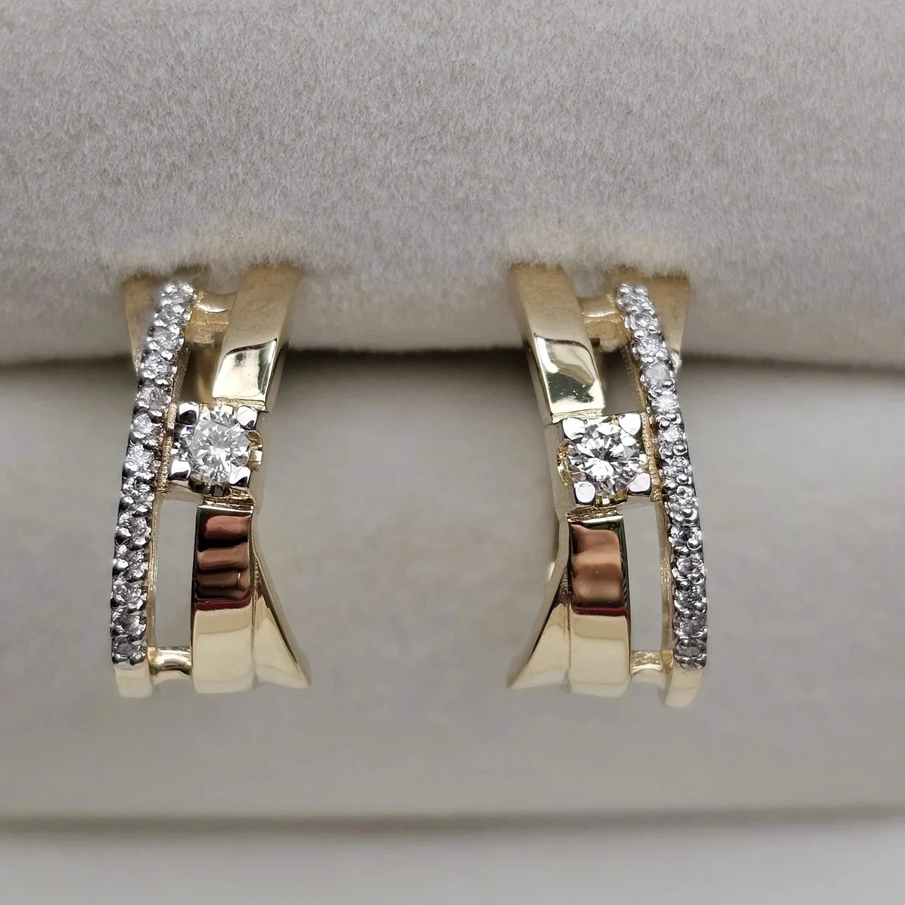 Серьги Deimantas 112615819 4,77гр 0,282ct. купить,NaN