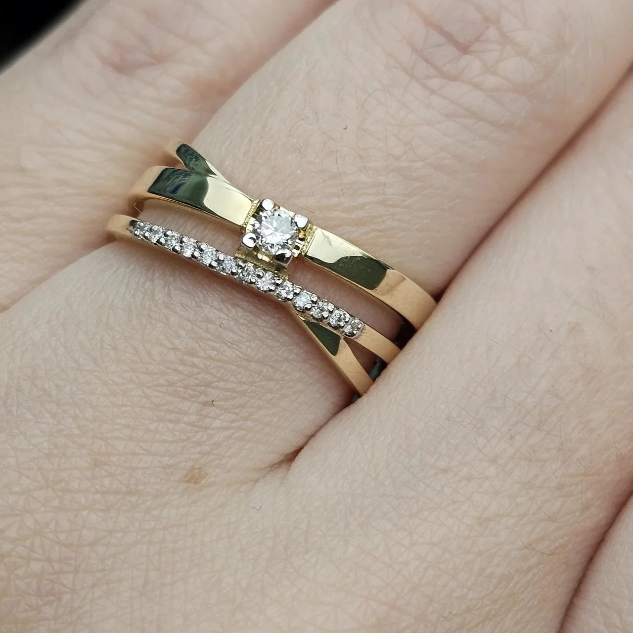 Кольцо Deimantas 112615893 18р 0,143ct. купить,NaN