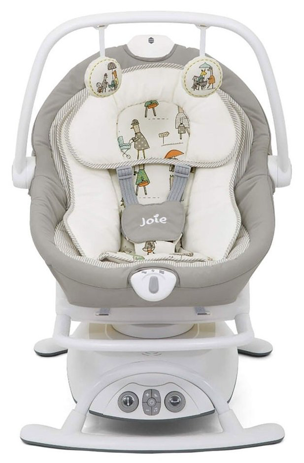 Электрокачель 2в1 Joie Sansa Fern Grey купить,NaN