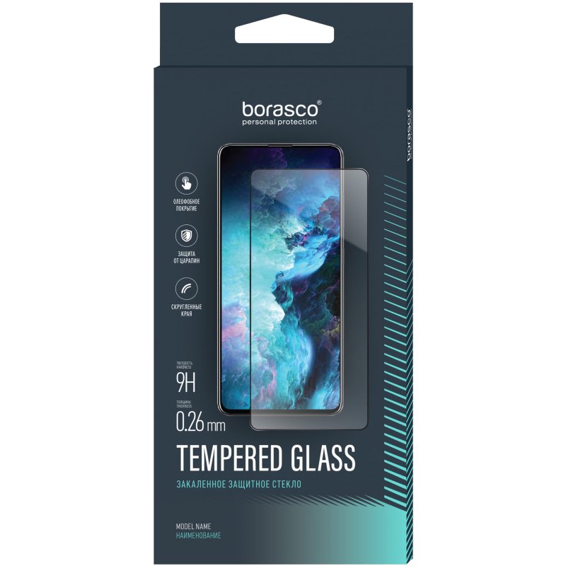  Стекло защитное BoraSCO Full Cover + Full Glue на RealMe C3/5/6i купить,NaN