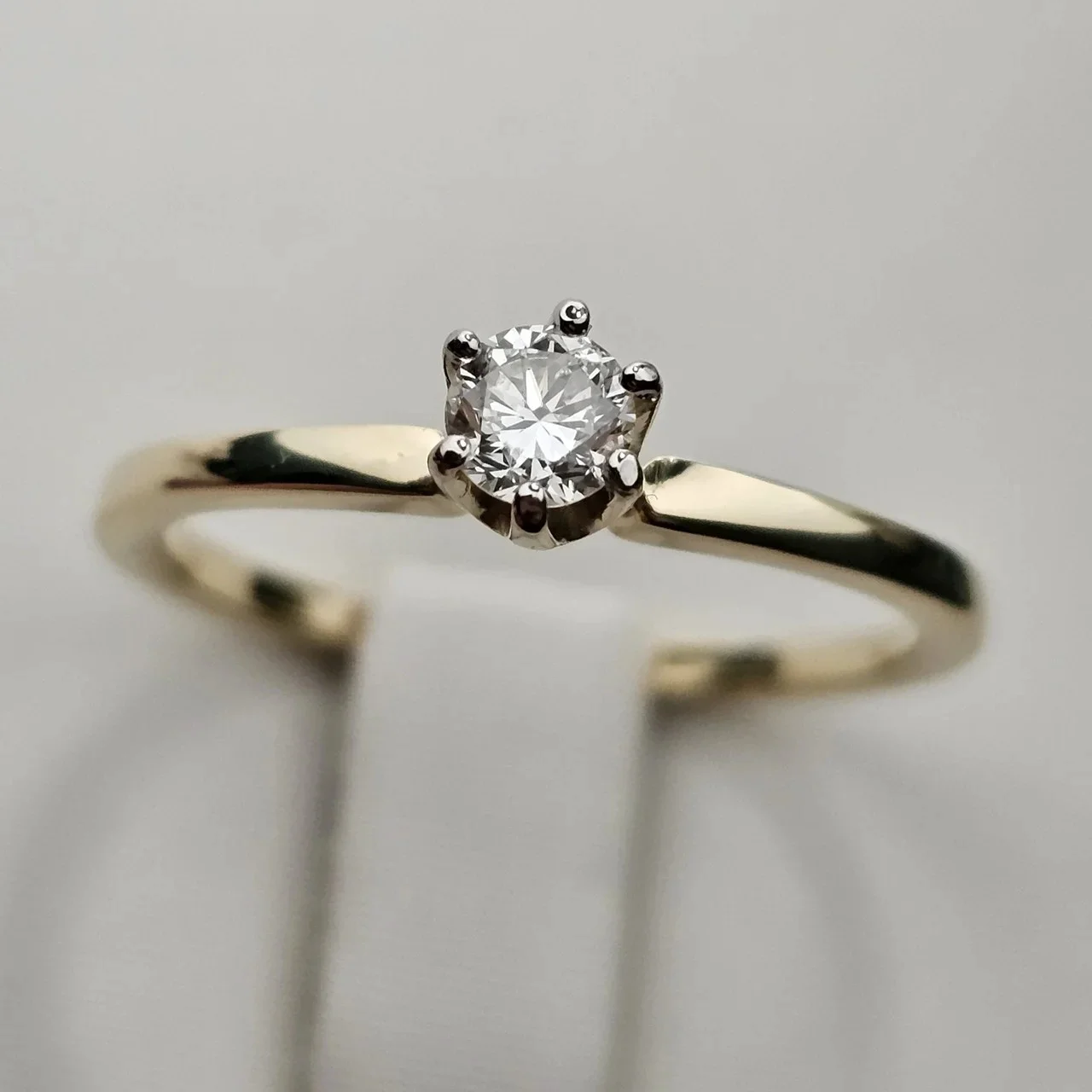 Кольцо Deimantas 112615887 17р 0,22ct. купить,NaN