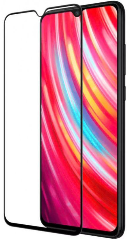  Стекло защитное BoraSCO Full Cover + Full Glue на Xiaomi Redmi Note 9 купить,NaN