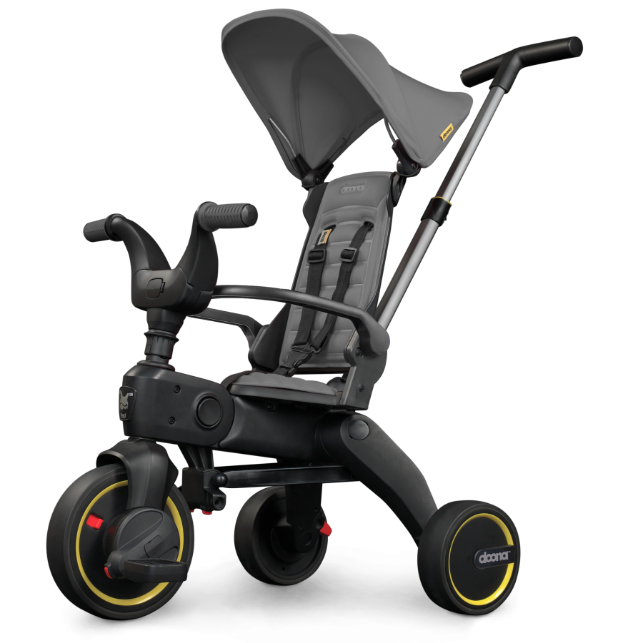 Велосипед складной SimpleParenting Doona Liki Trike S1 Grey Hound серый купить,NaN