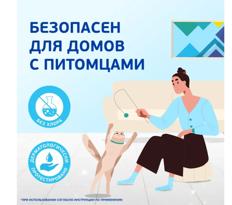 Чистящее средство Mr Proper для домов с кошками цитрус 500мл купить,NaN