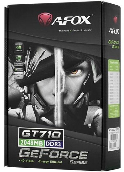 Видеокарта AFOX GeForce GT 710 AF710-2048D3L5-V3 2 ГБ купить,0