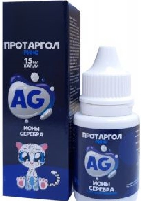 Протаргол рино капли 2% 15 мл
