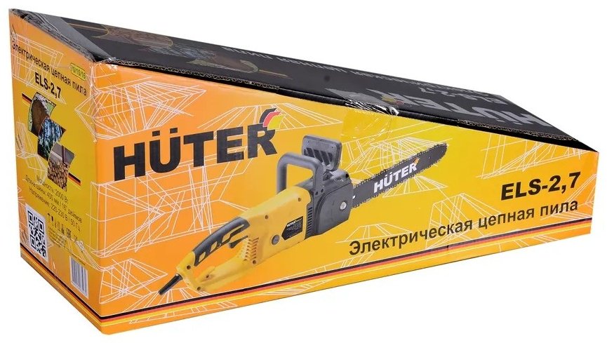 Цепная пила Huter электрическая ELS-2,7 70/10/16 - ForteMarket Цепная пила Huter электрическая ELS-2,7 70/10/16 купить,0