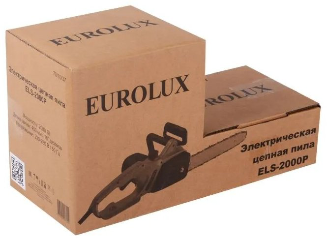 Цепная пила EUROLUX электрическая ELS-2000P 70/10/37 купить,NaN