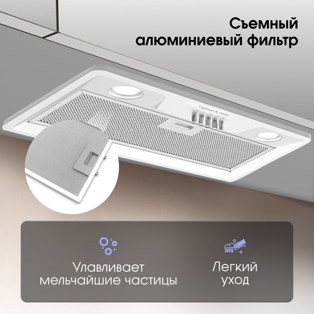 Вытяжка Zigmund &amp; Shtain K 356.51 W белый купить,NaN