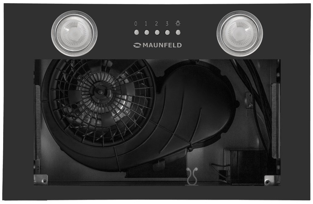 Вытяжка MAUNFELD Bay 45 Push черный купить,49390