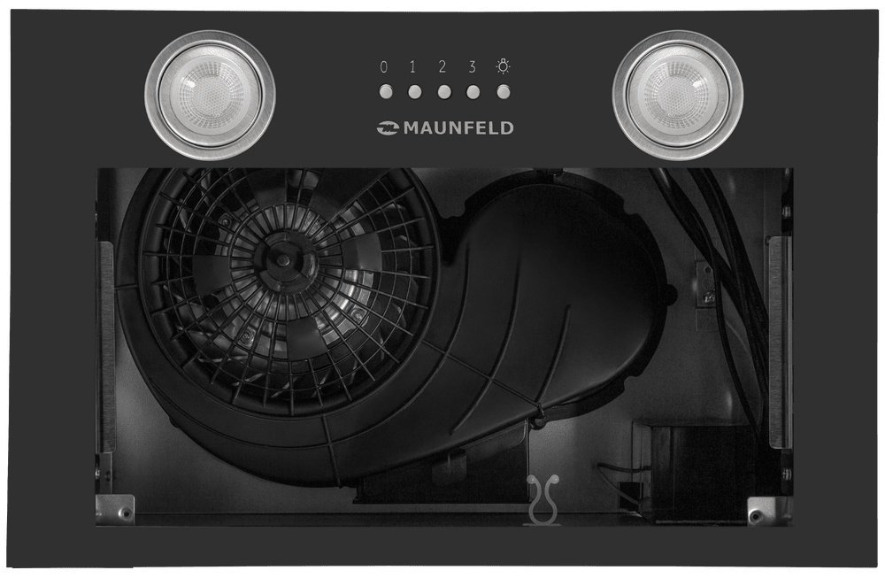 Вытяжка MAUNFELD Bay 45 Push черный купить,49390