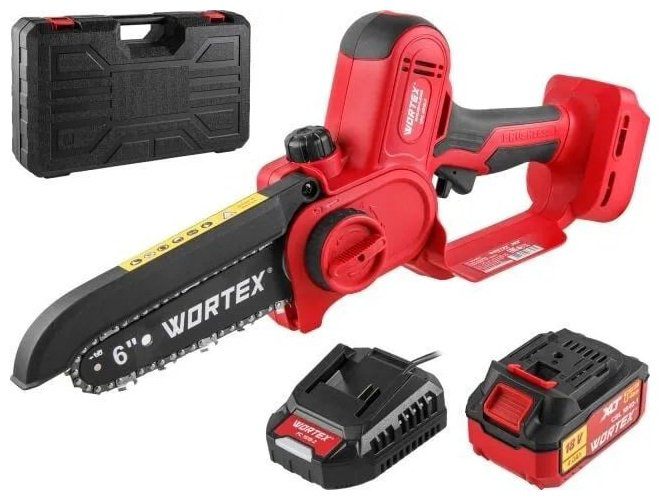 Цепная пила WORTEX аккумуляторная CEC 2518-2 купить,NaN