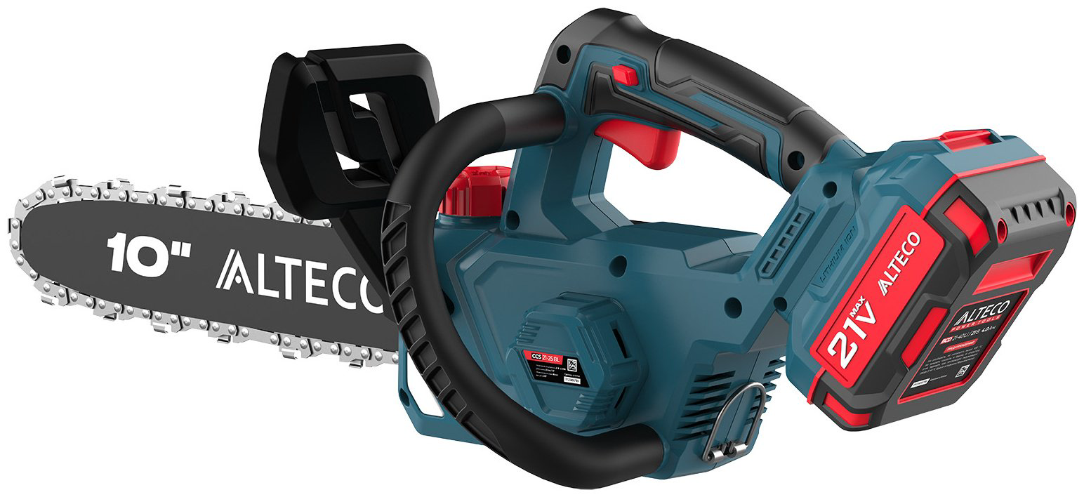 Цепная пила ALTECO аккумуляторная CCS 21-25 BL Solo - ForteMarket Цепная пила ALTECO аккумуляторная CCS 21-25 BL Solo купить,24900