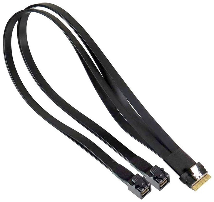 Кабель Supermicro Slimline SAS - Slimline SAS 1 м CBL-SAST-1296F-100