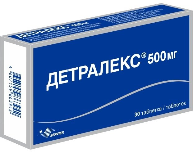 Детралекс таблетки 500 мг 30 шт