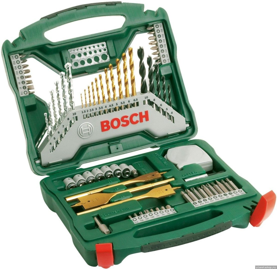 Набор строительный 70 в 1 Bosch 70 Titanum+ 2607019329 купить,NaN
