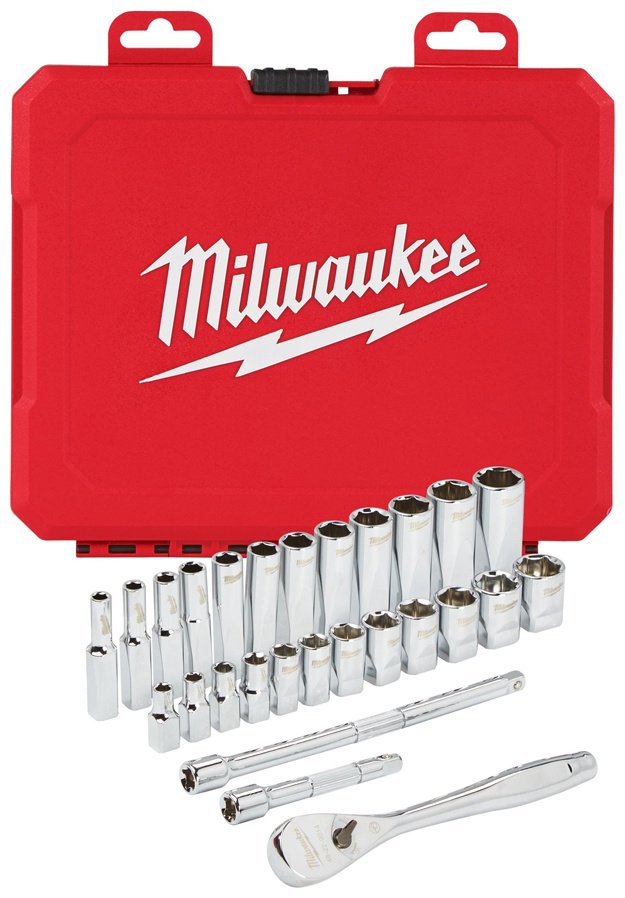Набор инструментов и оснастки универсальный 28 в 1 Milwaukee 4932464943