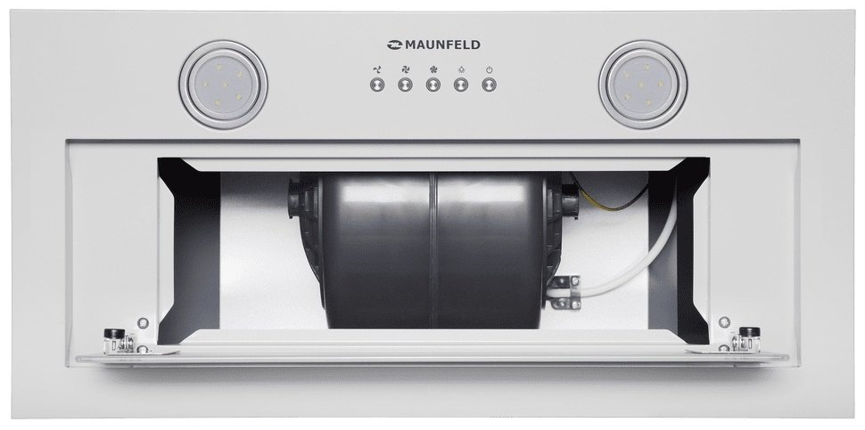 Вытяжка MAUNFELD TRAPEZE 602IG белый купить,0
