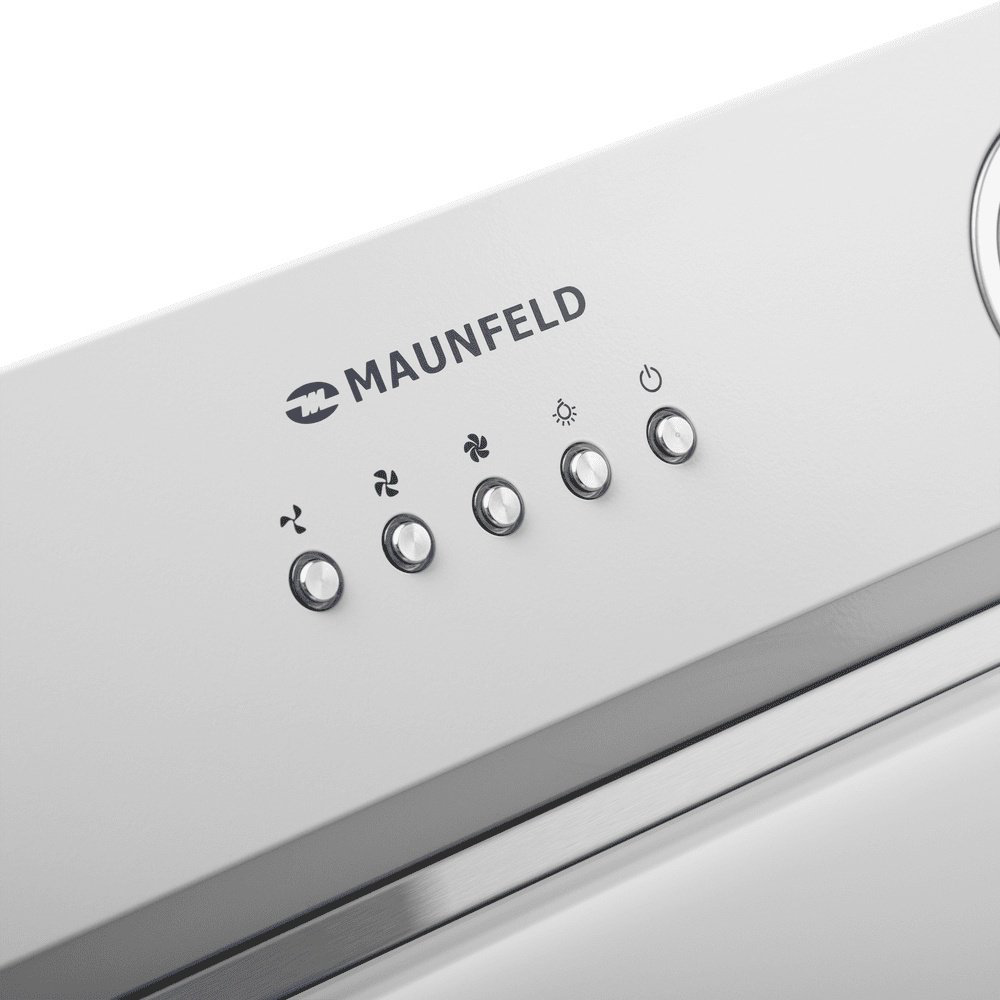 Вытяжка MAUNFELD TRAPEZE 602IG белый купить,NaN