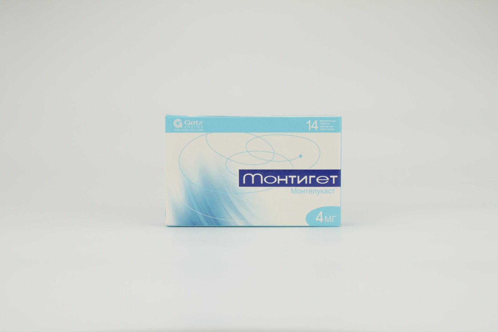 Монтигет таблетки 4 мг 14 шт