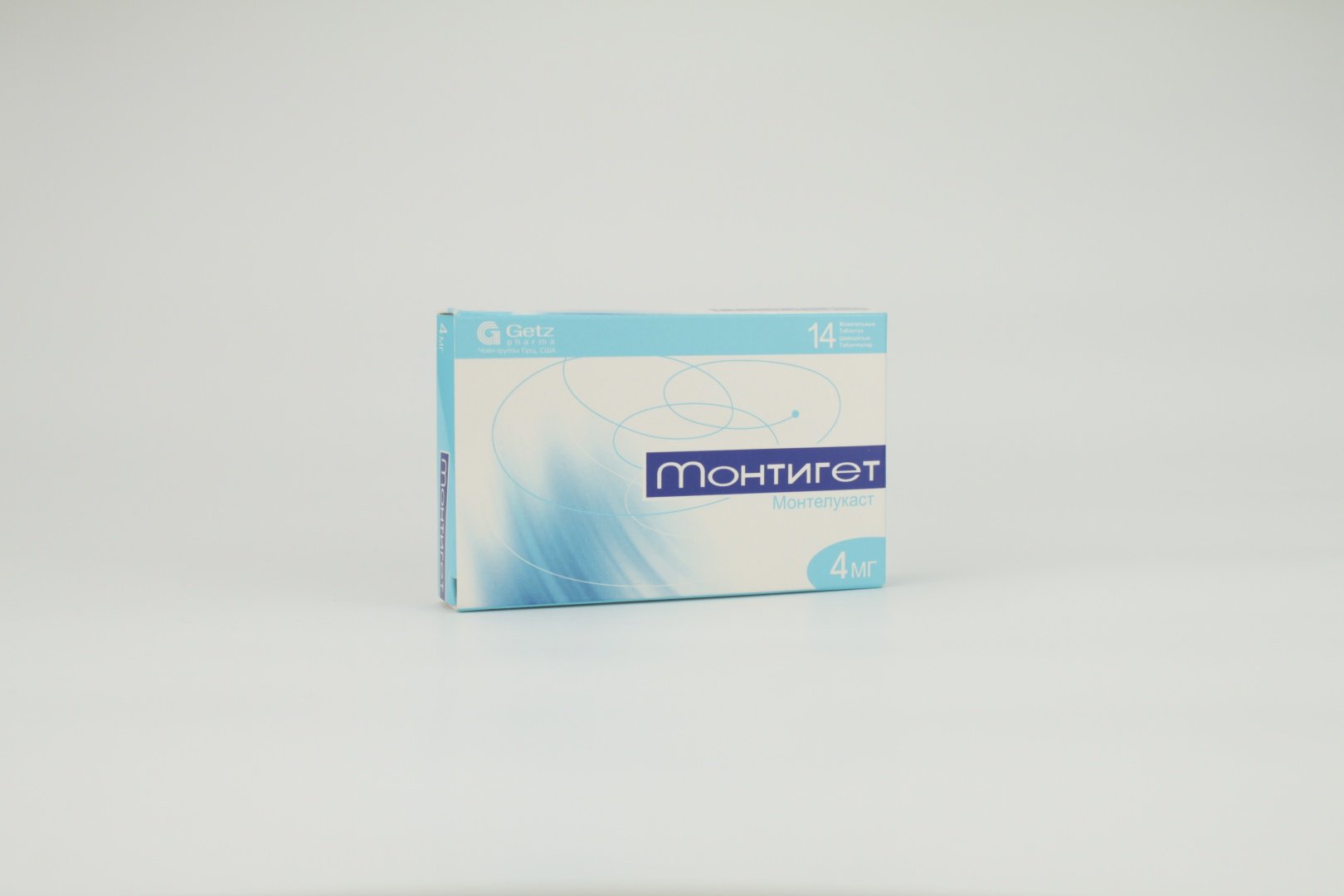 Монтигет таблетки 4 мг 14 шт