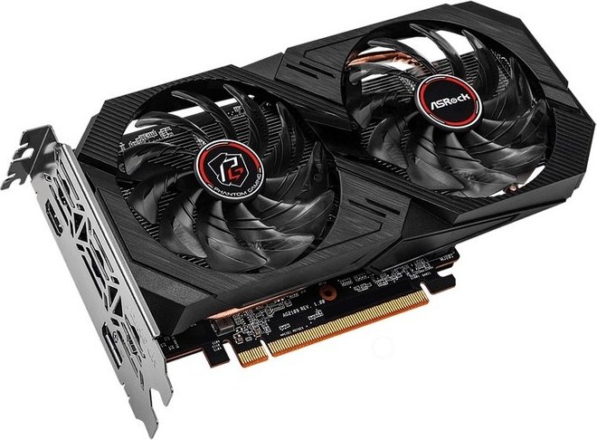 Видеокарта ASRock RX 6500 XT Phantom Gaming D 4G OC X6500XT PGD 4GO 4 Гб