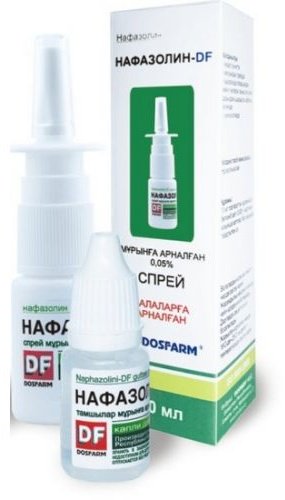 Нафазолин-DF спрей 0.05 мг/мл 10 мл