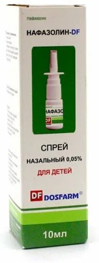Нафазолин-DF спрей 0.05 мг/мл 10 мл