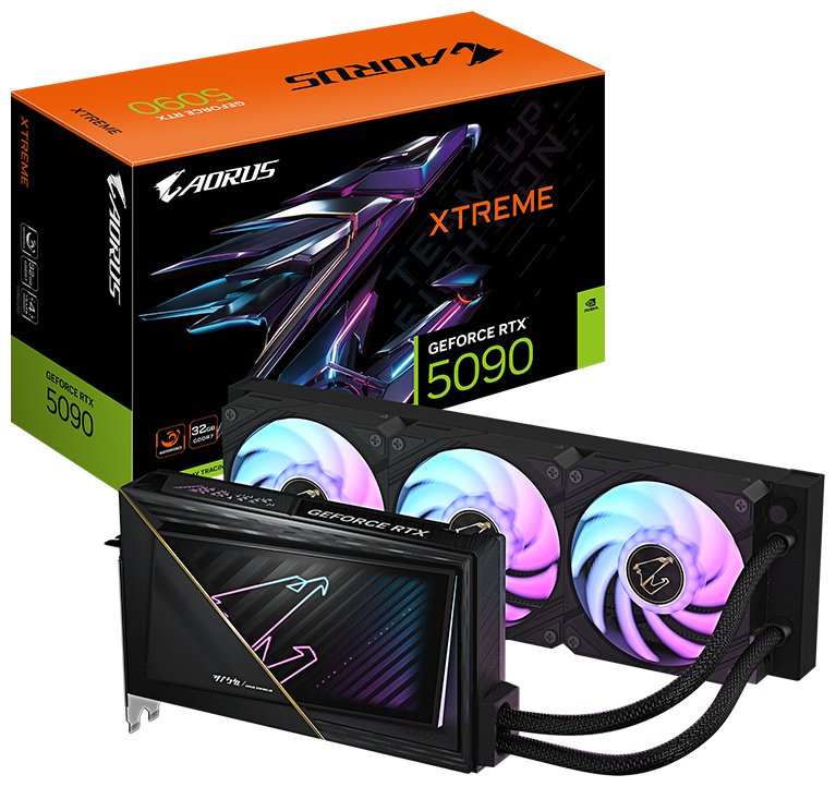 Видеокарта GIGABYTE GV-N5090AORUSX W-32GD 32 Гб купить,0