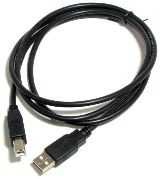 Кабель Vellygood USB 2.0 A - USB 2.0 B 1.5 м