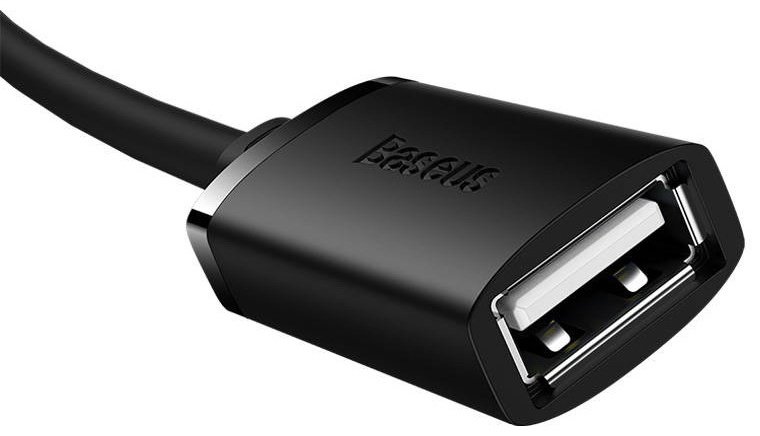 Кабель Baseus USB 2.0 A - USB 2.0 A 1.5 м AirJoy Series B00631101111-00 купить,0