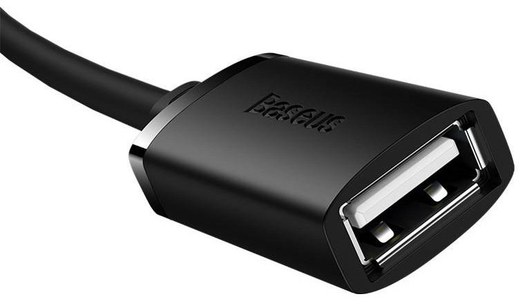 Кабель Baseus USB 2.0 A - USB 2.0 A 1.5 м AirJoy Series B00631101111-00 купить,NaN
