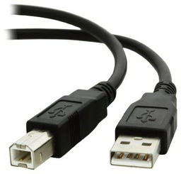Кабель iPower USB 2.0 A - USB 2.0 B 2 м iPiAB2