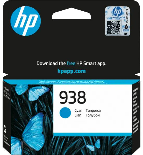 Картриджи HP 4S6X5PE голубой (cyan) купить,16380