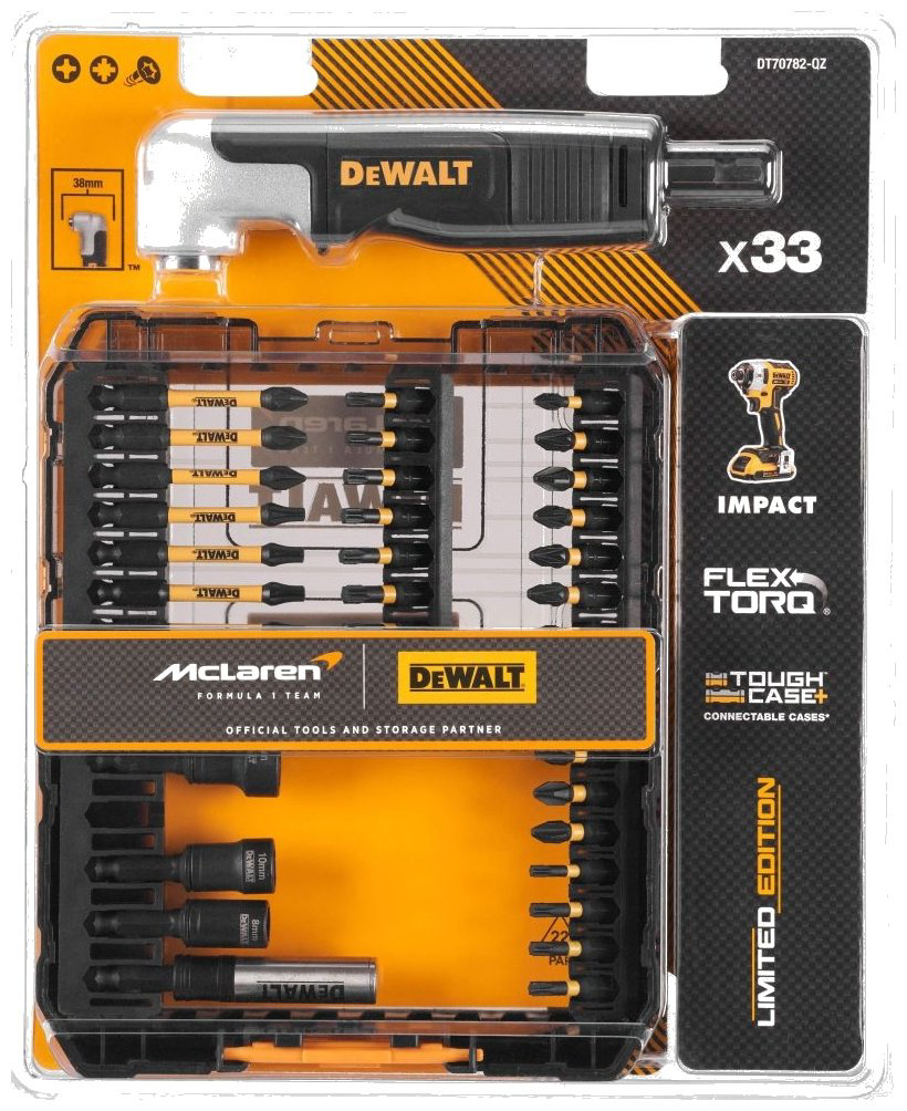 DeWALT набор бит McLaren DT70782-QZ 33 шт купить,NaN